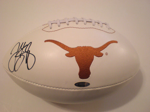 JORDAN SHIPLEY TEXAS LONGHORNS LOGOBALL