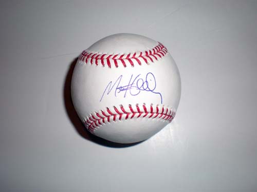 MATT HOLLIDAY SIGNED BASEBALL ST LOUIS CARDINALS MLB