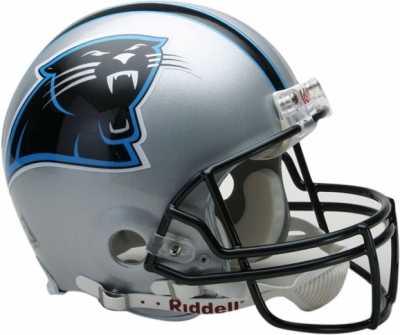 Carolina Panthers Mini Replica Riddell Helmet