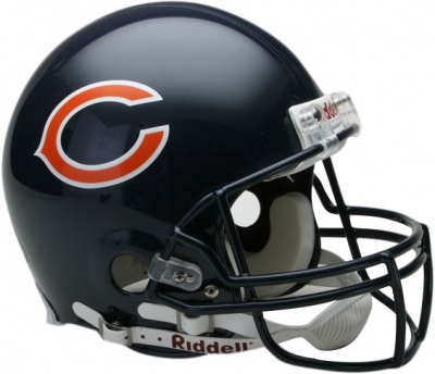 Chicago Bears Full Size Replica Riddell Helmet