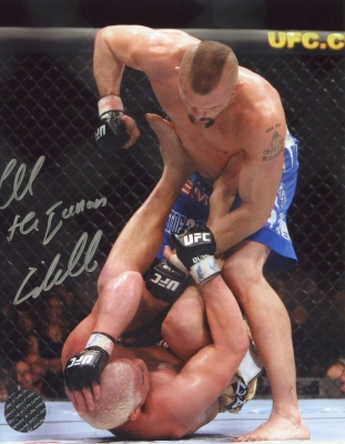 CHUCK LIDDELL SIGNED 8X10 #2