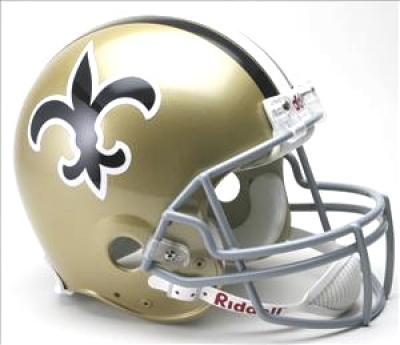 New Orleans Saints Throwback 1967-1975 Replica Unsigned Riddell Helmet