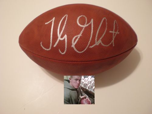 TOBY GERHART SIGNED NFL FOOTBALL STANFORD CARDINALS  