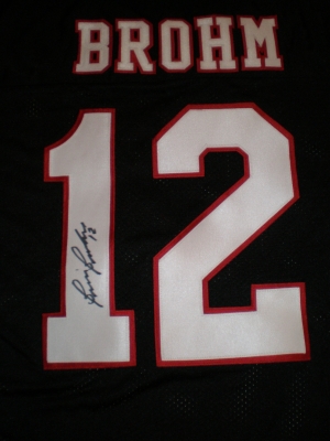 BRIAN BROHM JERSEY BLACK LOUISVILLE