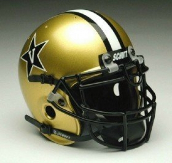 Vanderbilt Commodores Mini Replica Schutt Unsigned Helmet