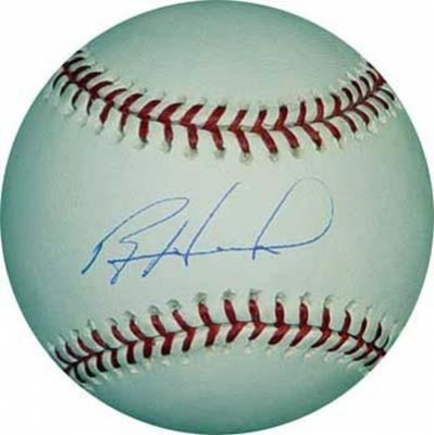 RYAN HOWARD SIGNED BASEBALL PHILLIES