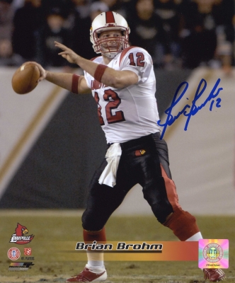 BRIAN BROHM SIGNED 8X10 LOUISVILLE