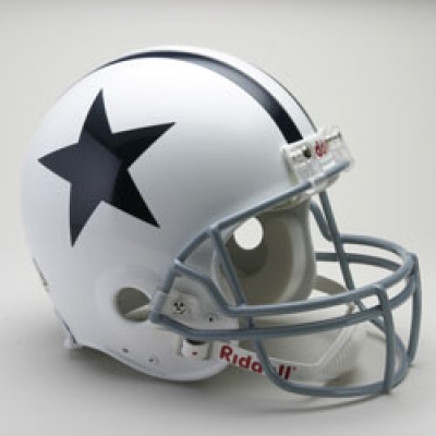 1960 Dallas Cowboys Full Size Throwback Replica Unsigned Riddell Helmet