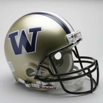 Washington Huskies Full Size Replica Riddell Unsigned Helmet