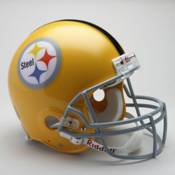 Pittsburgh Steelers Throwback 1962 Replica Unsigned Riddell Helmet