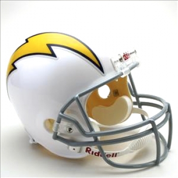 San Diego Chargers Throwback 1961-1973 Replica Unsigned Riddell Helmet