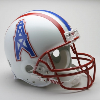 Houston Oilers Throwback 1981-1998 Replica Unsigned Riddell Helmet