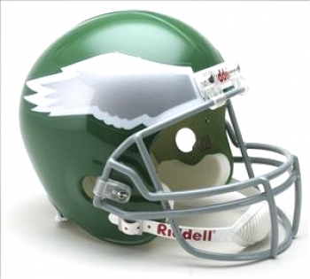 Philadelphia Eagles Throwback 1974-1995 Replica Unsigned Riddell Helmet