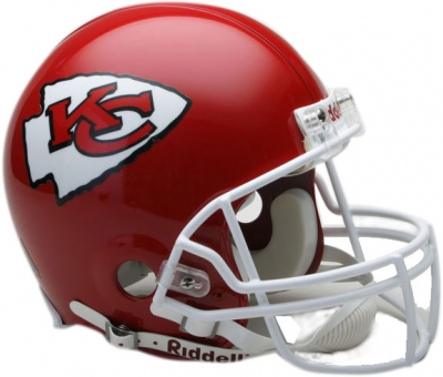 Kansas City Chiefs Mini Replica Riddell Helmet