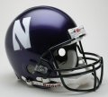 Northwestern Wildcats Full Size Replica Riddell Unsigned Helmet